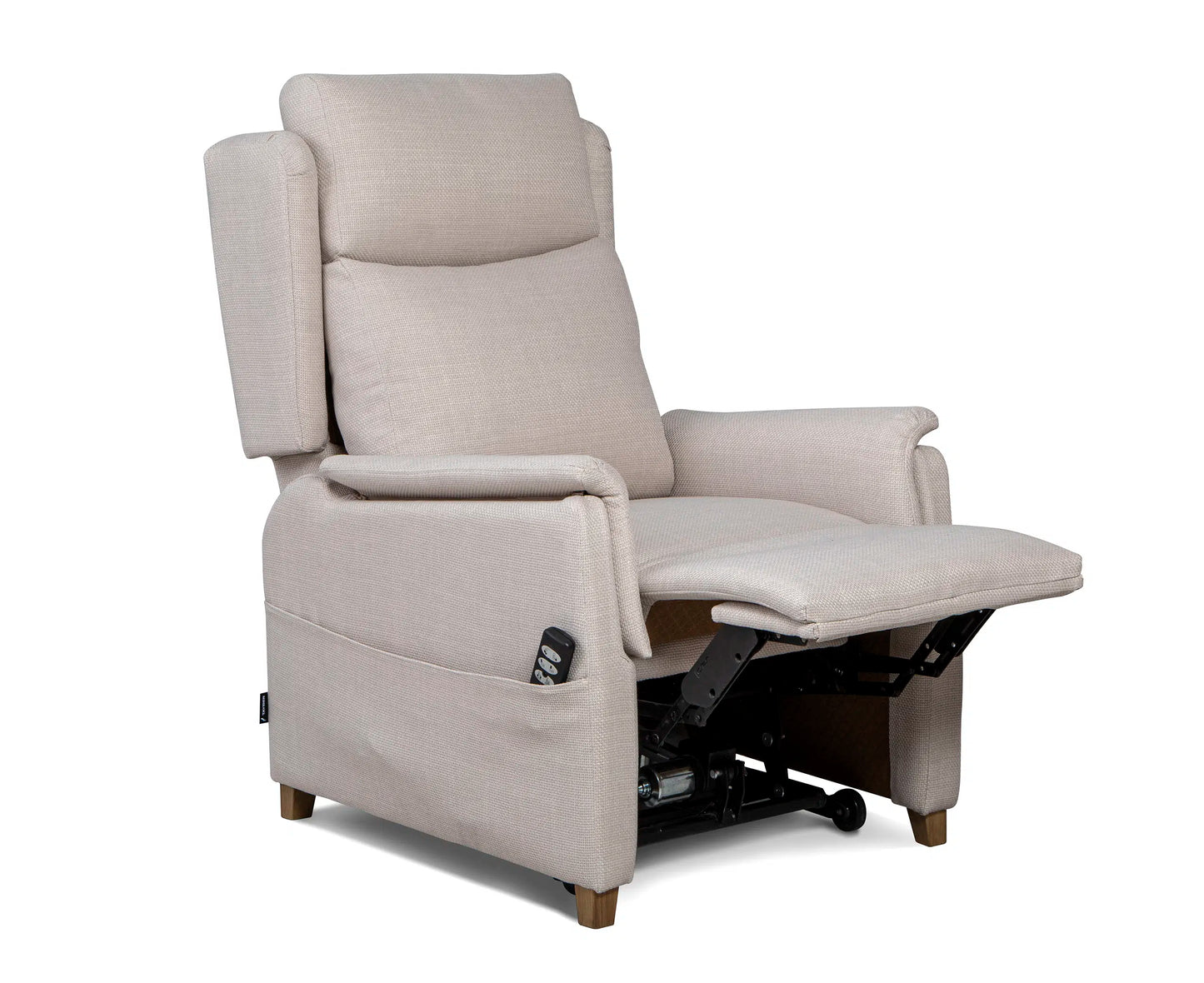 Sillón Relax Cintia | Powerlift 2 Motores + Ruedas | Elevación Vertical