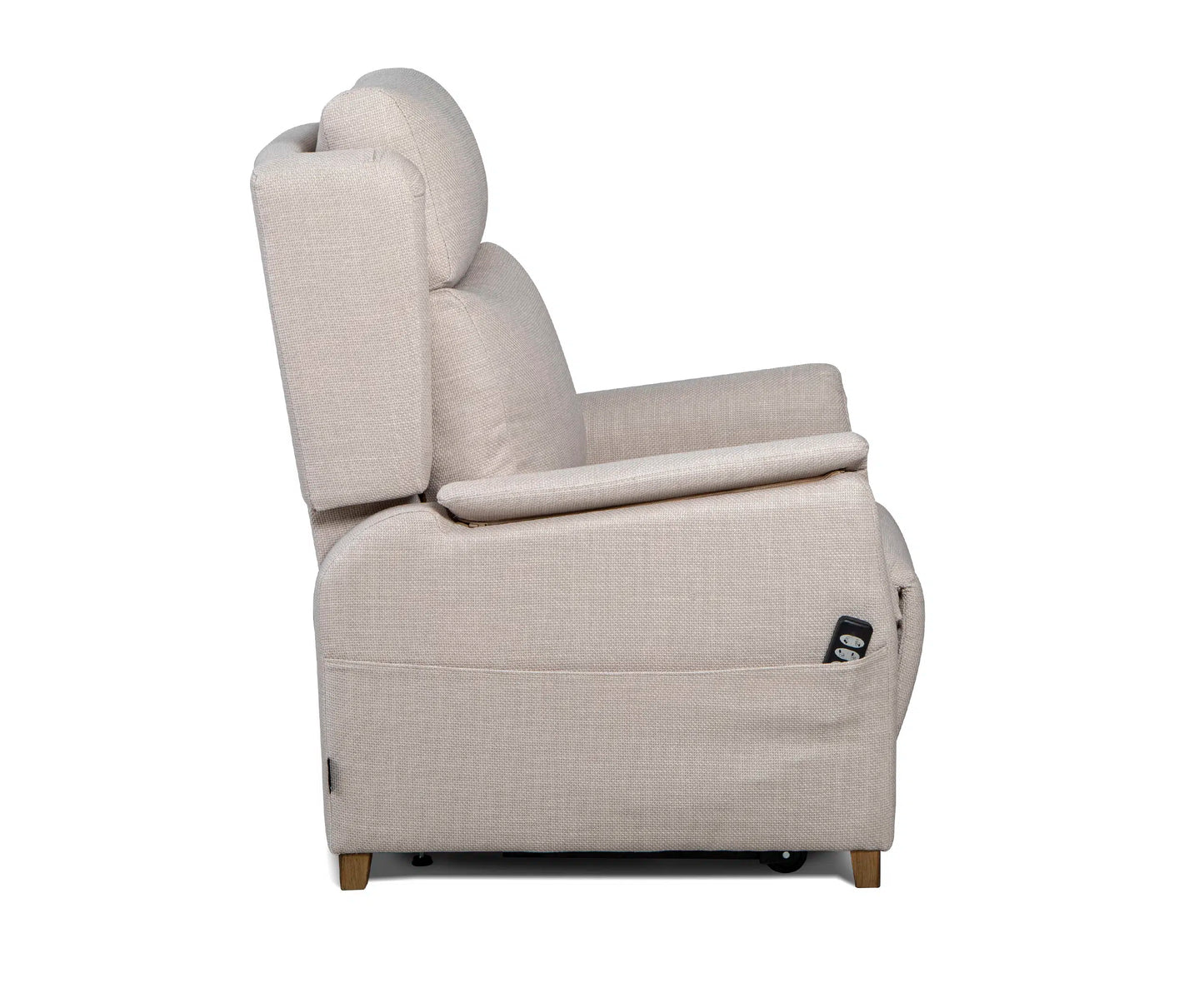 Sillón Relax Cintia | Powerlift 2 Motores + Ruedas | Elevación Vertical