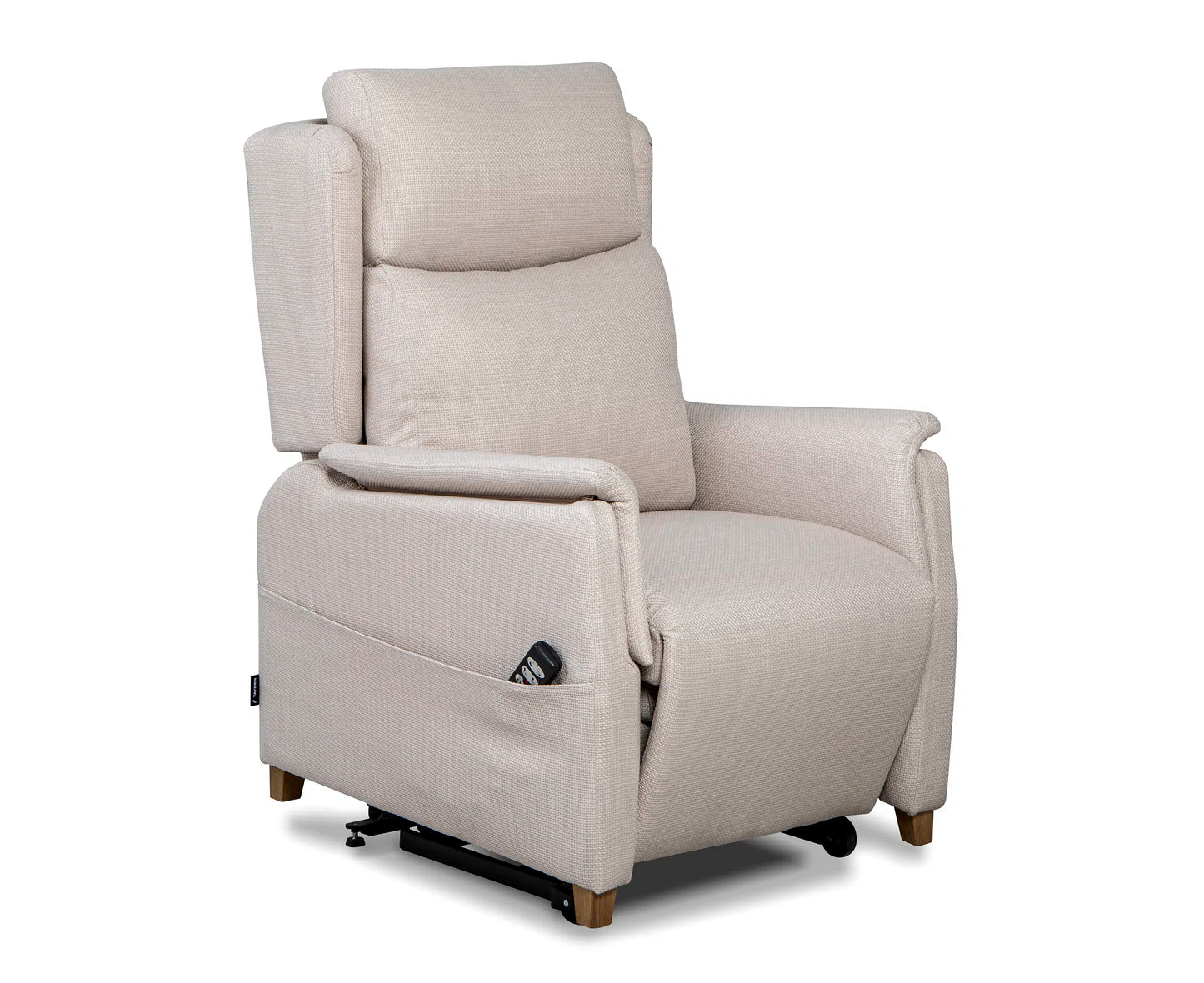 Sillón Relax Cintia | Powerlift 2 Motores + Ruedas | Elevación Vertical