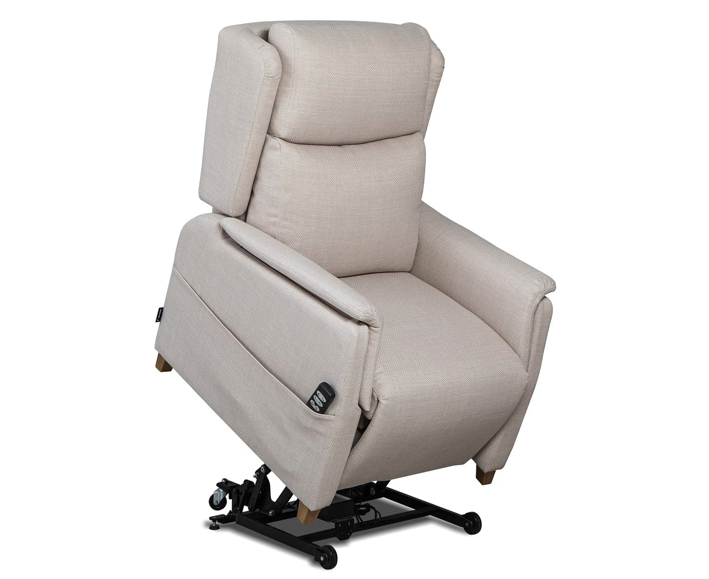Sillón Relax Cintia | Powerlift 2 Motores + Ruedas | Elevación Vertical