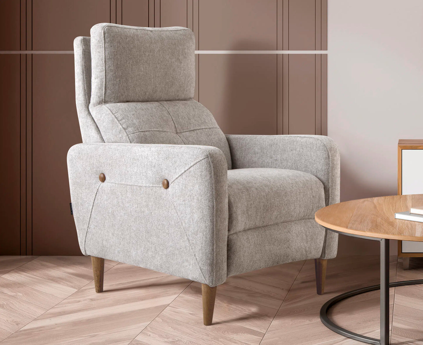 Sillón Relax Kia | Reclinación Manual | Patas Personalizables