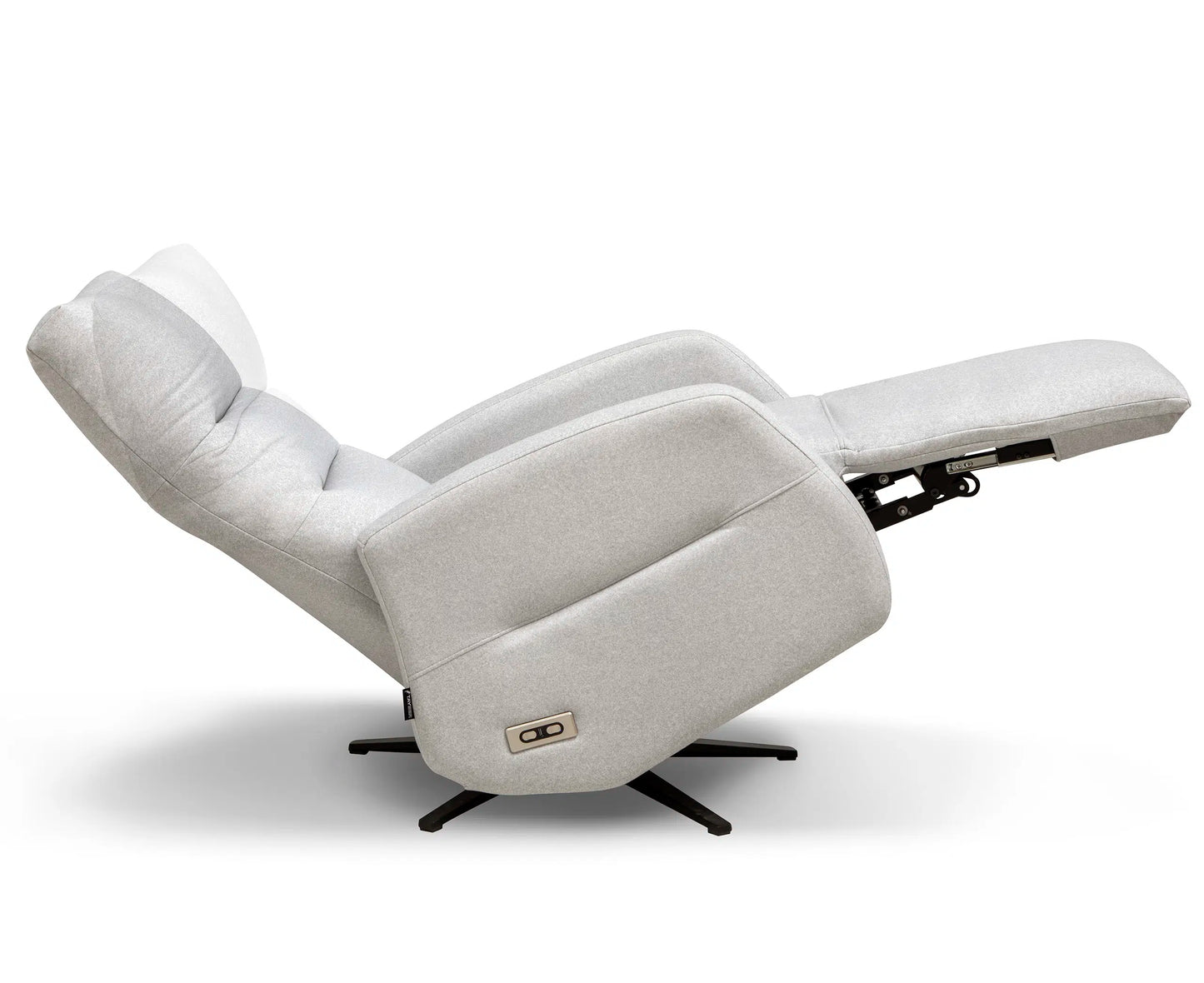 Sillón Relax Louise | 2 Motores Independientes | Diseño Giratorio Metálico