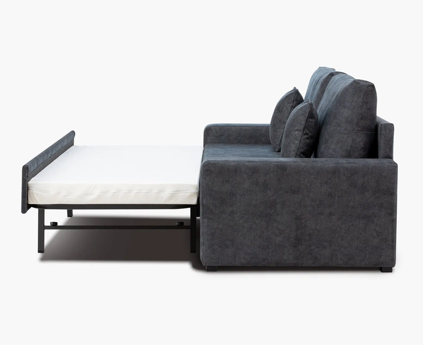 Sofá Cama Blanca | Extensible con Cama Nido | Colchón Incluido