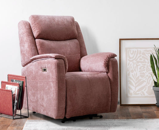 Sillón Relax Anika | Powerlift + Reclinación Eléctrica | USB Integrado