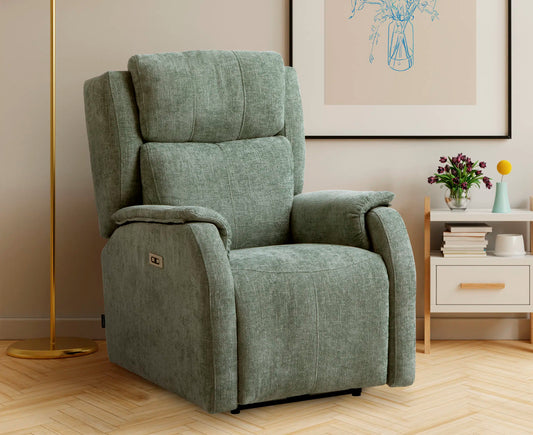 Sillón Relax Estocolmo | Max Balance Plus 2 Motores | Cabezal Inclinable + USB Integrado