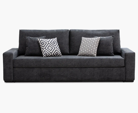 Sofá Cama Blanca | Extensible con Cama Nido | Colchón Incluido